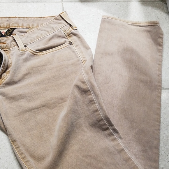 Lucky Brand Light Brown Lola Straight Leg Jeans - Picture 8 of 8